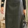 Sosander leather skirt Image 2