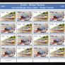 2005 Ireland World Dublin-Belfast Railway Commemorative Stamp Sheetlet Plate 1A1A1A1A Mint Never Hinged (MNH). Image 3