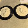 SET OF THE 2 Plaques are likely vintage Royal Copenhagen Denmark bisque porcelain reliefs depicting "Night" and "Day". Image 9