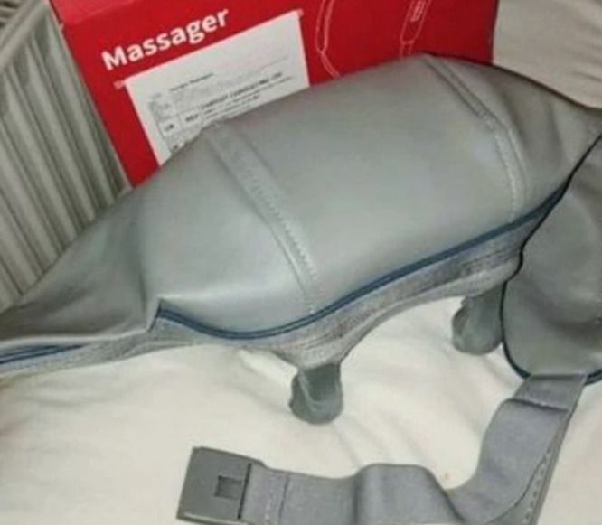 Unused New Rechargeable Cordless Neck/Back Massager - Aether