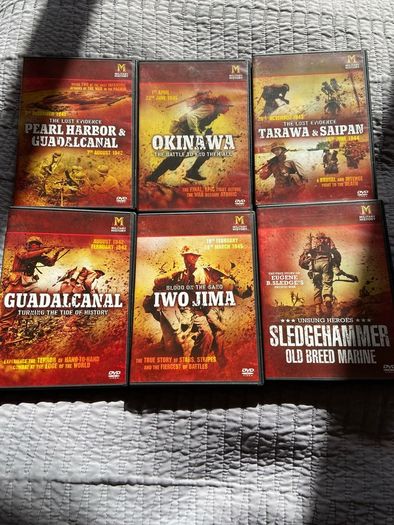 war documentaries from History Channel d dvd's
