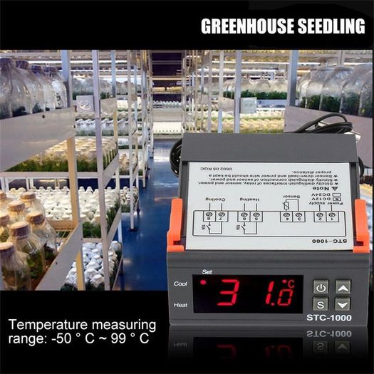 110V 220V 12V 24V 110V-220V STC-1000 All-Purpose Temperature Controller Thermostat Aquarium Sensor
