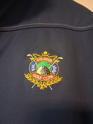 Golf Jacket. Official Murray Golf Mens Quarter Zip Golf Jacket.Co.Louth Golf Club Crest. Collect In Dublin Or Receive Via Post.