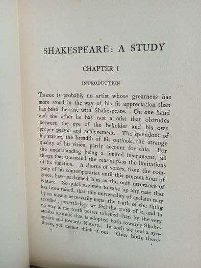 Shakespeare: A Study by Darrell Figgis (GT606)