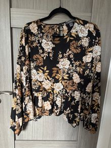 Floral Print Blouse (Size 16)