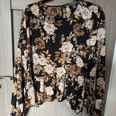 Floral Print Blouse (Size 16)