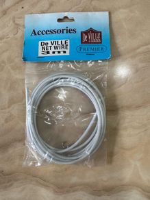 Net curtain wire 3m