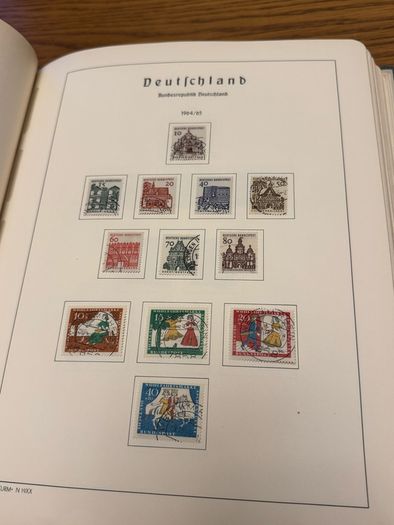 Stamp album GERMANY