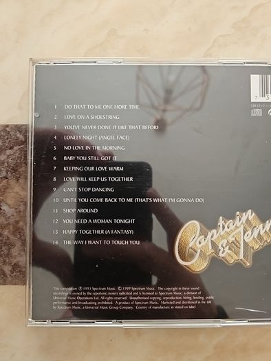 Captain And Tennille CD - Scrapbook