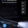 Endoscope Inspection Camera with Light - Hopefox Borescope Snake Camera, 1920P HD 3 in 1 Endoscope with 6 Lights, IP67 Waterproof 9.8FT Semi-Rigid Cord for Pipe Inspection, Cool Gadgets for Men Image 7
