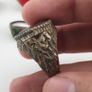 Heritage Antique Brass Jewellery Collection of 15 Mixed Rings Image 5