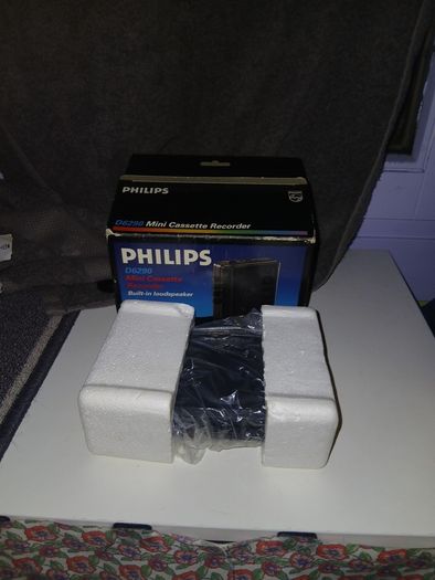 Philips D6290 Memo Rec Mini Cassette Recorder