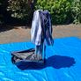 Blue Outdoor Popup Gazebo with 2 side panels Image 5