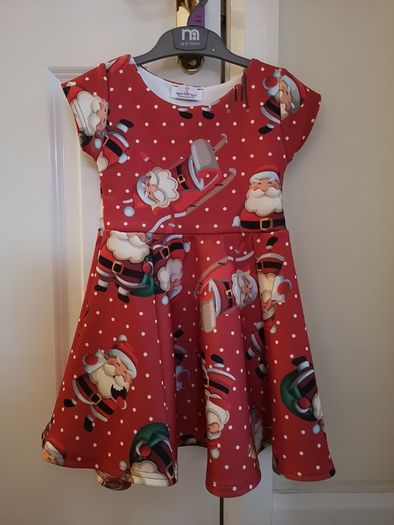Want That Trend Girls Christmas Dress
