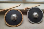 Hand made Wooden Viking Warrior Sword &amp; Shield Fancy