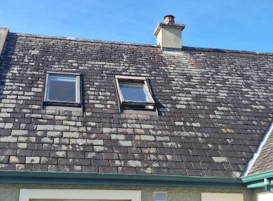 Blue Bangor Reclaimed  Roof Slate and Ridges