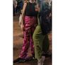 ASOS Pink Tie Dye Wide Leg Trousers W36 L32 Image 2