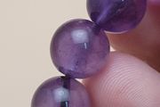 Top Quality Amethyst Round Beads Bracelet