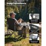 Oversized Camping Chairs, 204 kg Heavy Duty Support, Portable Folding Camp Chairs with Padded Backrest & Armrests, Cup Holder & Side Pocket, Cooler Bag, Carry Bags for Outdoor, Fishing, 2 Pack Image 5