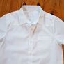 BNWOT Age 7-8 White Shirt Image 2