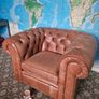 Leather Chesterfield Club Chair Image 4