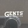 Vintage GENTS of Leister blackface Roman Numerals clock c1960 Image 3