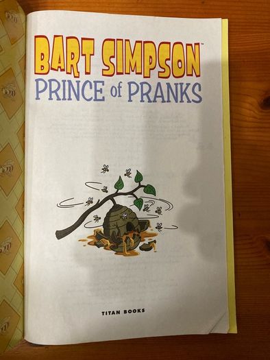 Comic: 'Bart Simpson Prince of Pranks'