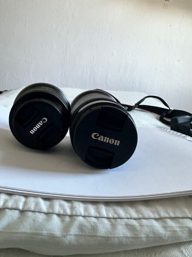 Canon EOS R50 + RF-S 18-45mm & RF-S 55-210mm Lenses | Used Twice | Warranty Remaining | Boxed