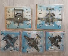 Atlas Collection 1:72 Diecast WWII Aircraft Lot of 5