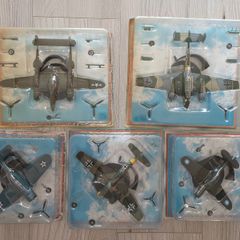 Atlas Collection 1:72 Diecast WWII Aircraft Lot of 5