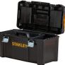 Essential 19 Toolbox with Metal latches, Black/Yellow, 19 Inch Image 5
