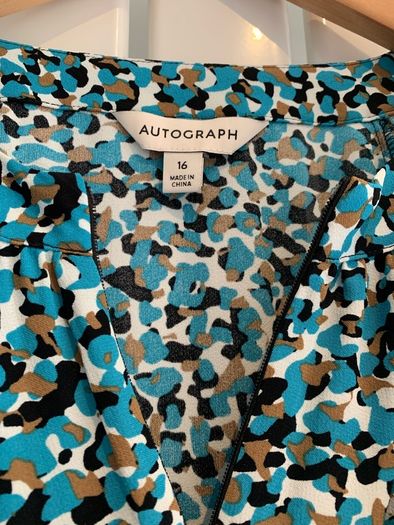Autograph patterned blouse