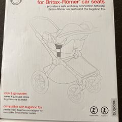 Bugaboo Fox adapters for Britax Romer Car Seat