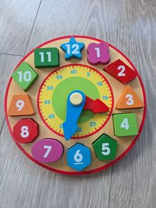 Melissa and Doug Shape Sorting Clock