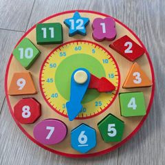 Melissa and Doug Shape Sorting Clock