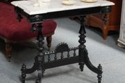 Antique Spanish Victorian Marble-Top Table