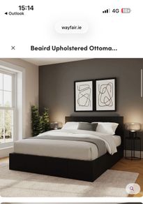 Beaird Upholstered Ottoman Storage Bed
