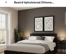 Beaird Upholstered Ottoman Storage Bed
