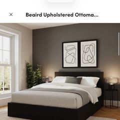 Beaird Upholstered Ottoman Storage Bed