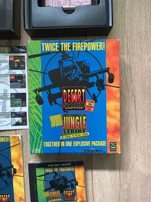 Desert Strike & Jungle Strike Twice The Firepower Big Box PC Game