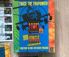 Desert Strike & Jungle Strike Twice The Firepower Big Box PC Game