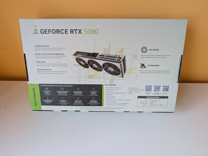 Msi Geforce Rtx 5080 16g Inspire 3x Oc