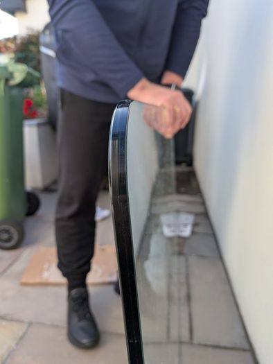 Toughened glass sheet