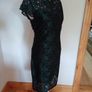 BNWT Black and Green Lace Dress Image 3