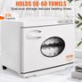 Hot Towel Warmer,23L Large Capacity Spa Hot Towel Warmers with See Through Window, 2 Stainless Steel Racks, Holds up 50-60 Towels, 2-in-1 Quick All-round Heating for Facials, SPA, Massage, Salon Image 2
