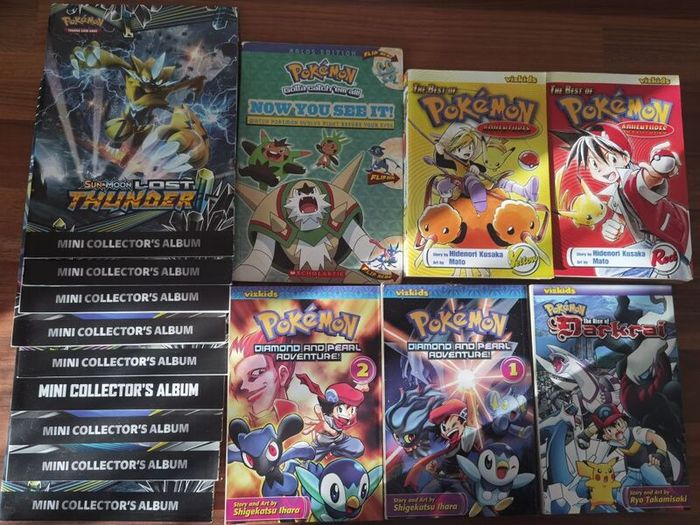 Pokemon Manga & Collectors Albums