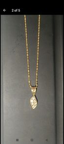 gold necklace 18ct