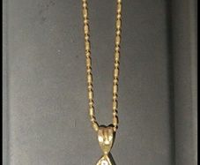 gold necklace 18ct