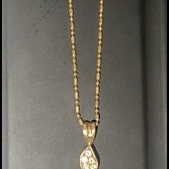 gold necklace 18ct
