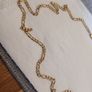 Figaro 9ct Gold Chain 28" Image 2